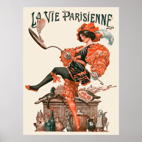 La Vie Parisienne _ Le seigneur Carnaval Poster