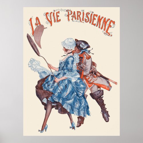 La vie parisienne _ Les crpes Poster