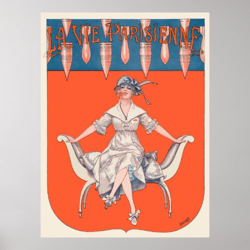 La Vie Parisienne _ Les nouvelles armoiries de Par Poster