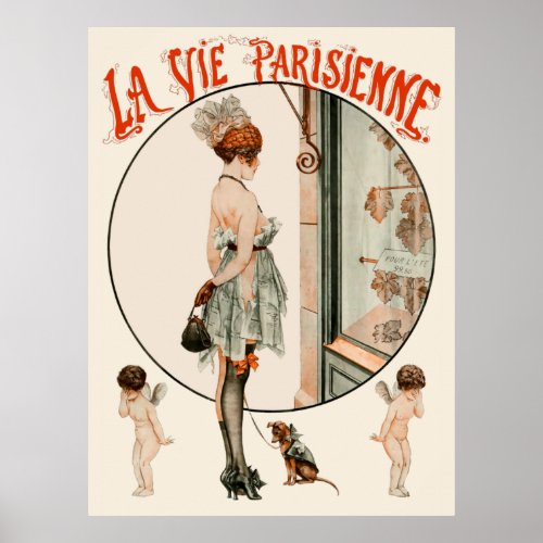 La Vie Parisienne _ Les restrictions de la mode Poster