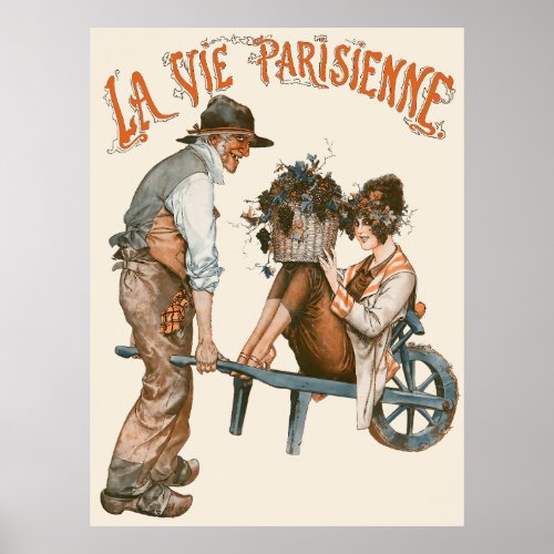 La Vie Parisienne _ Les vendanges Poster