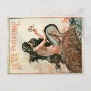 Details about   The Mermaid by John W Waterhouse  Pre-Raphaelite NEW Russia Postcard 
