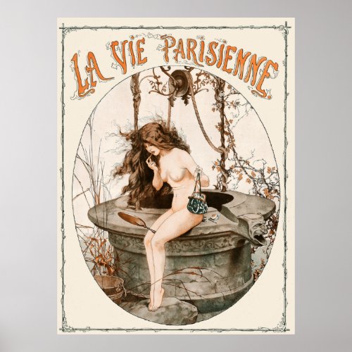 La Vie Parisienne _ Noublions pas que la Vrit e Poster