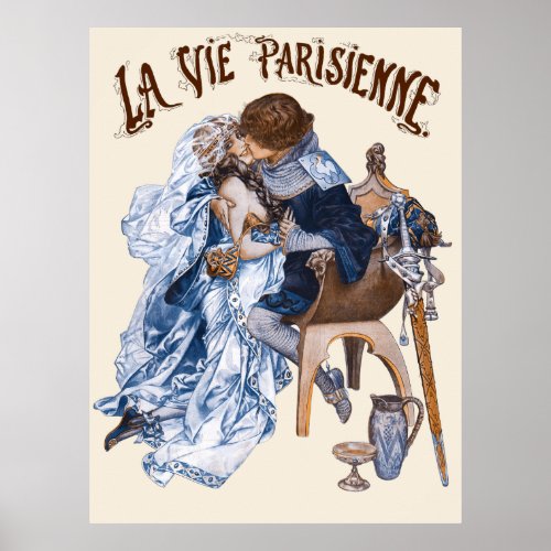 La Vie Parisienne _ Un Permissionnaire de la Class Poster