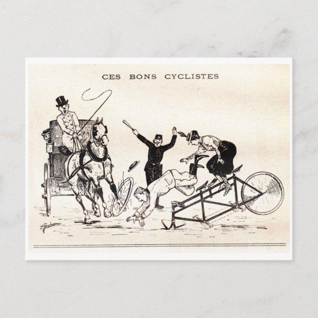 ~ La Vie pour Rire - 16 Juin 1900 (p.10) ~ Postcard (Front)