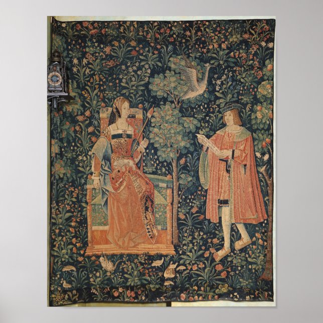 La Vie Seigneuriale: Reading Poster (Front)