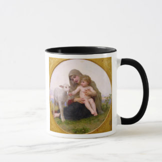 La_Vierge_a_Lagneau - round in frame.jpg, Holy ... Mug