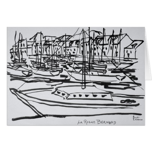 La Vilaine River | La Roche-Bernard, Brittany Cards (Front Horizontal)
