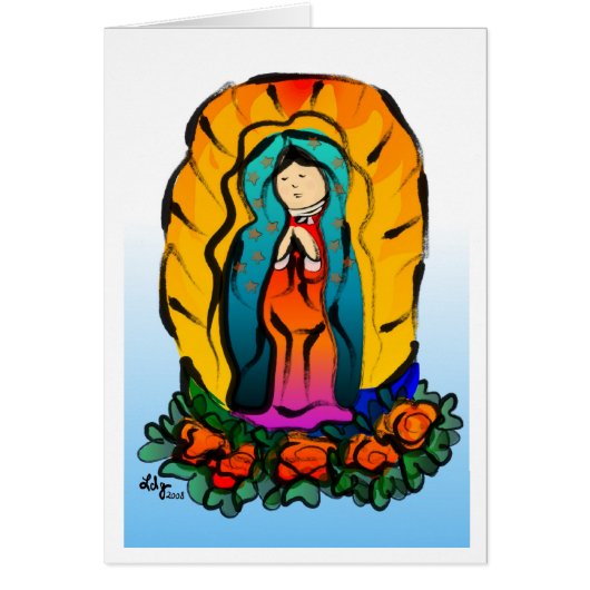 La Virgin de Guadalupe Card (Front)