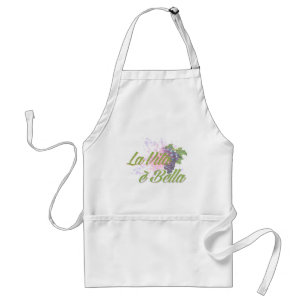 La Vita e' Bella Adult Apron