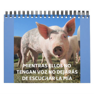 La voz de los animales | Animals voice Calendar