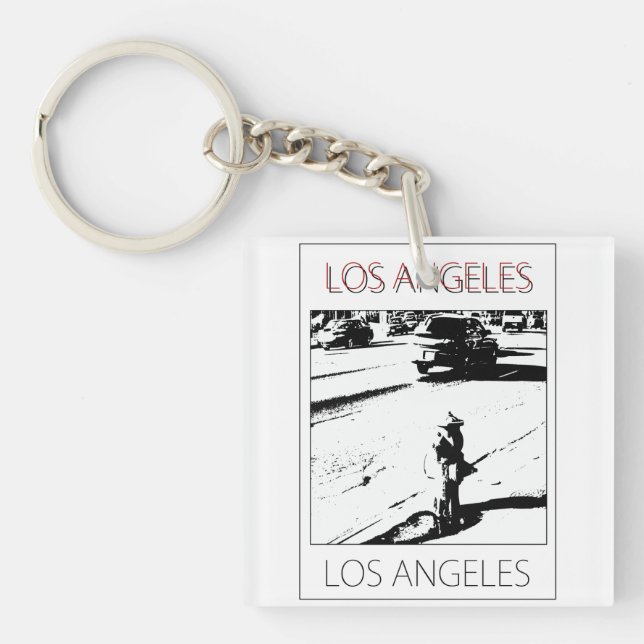 LA water pump Keychain (Front)