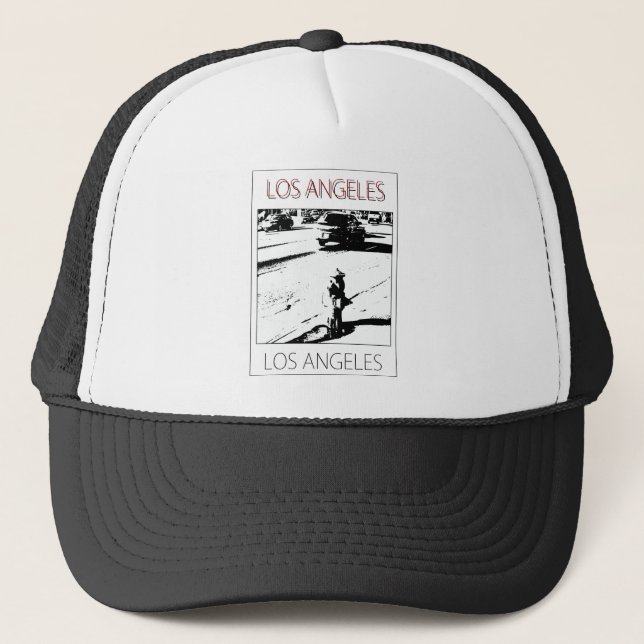 LA water pump Trucker Hat (Front)