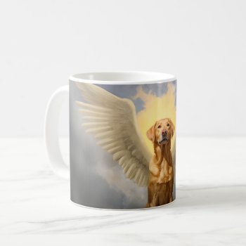 Lab Angel Coffee Mug by petsArt at Zazzle