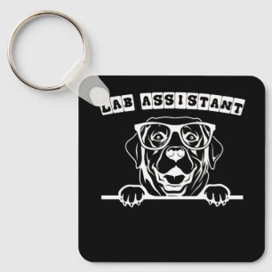 Lab Assistant Labrador Lover Labrador Retriever Do Keychain