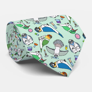 Lab Birds - Ornithology Neck Tie