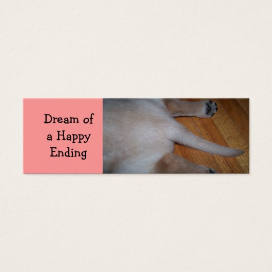 Lab bookmarks: Dream of a HappyEnding (Front)