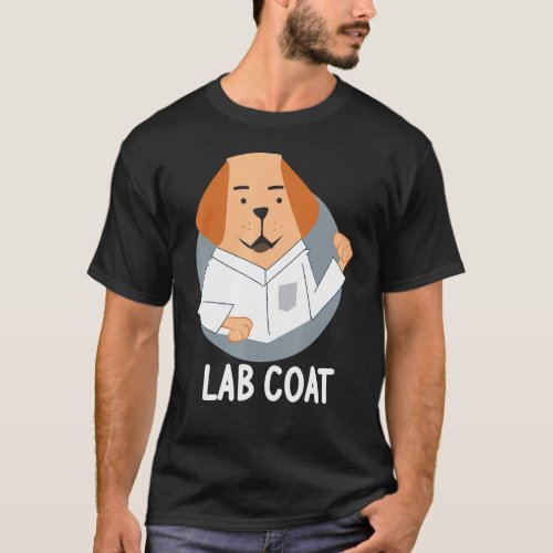 Lab Coat Labrador Dog Pun Science Scientist T_Shirt