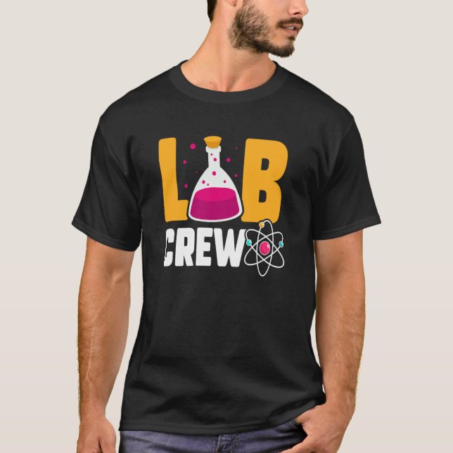 Lab Crew Future Scientist Science Chemistry T-Shirt (Front)