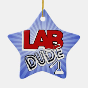 LAB DUDE - LABORATORY CERAMIC ORNAMENT