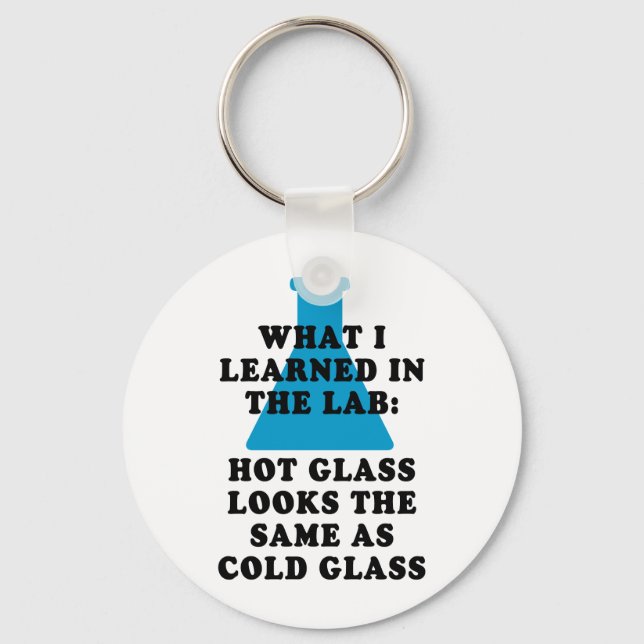 Lab Glass Keychain (Front)