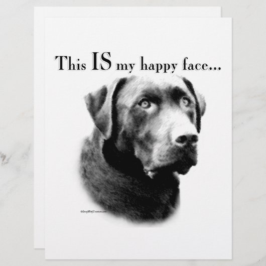Lab Happy Face (Front/Back)