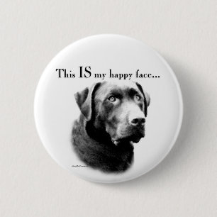 Lab Happy Face Button