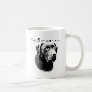 Lab Happy Face Coffee Mug
