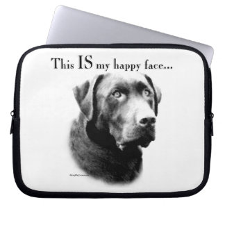 Lab Happy Face Laptop Sleeve