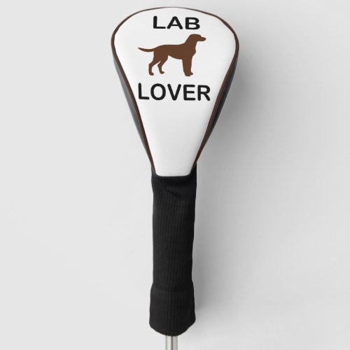 lab lover golf head cover