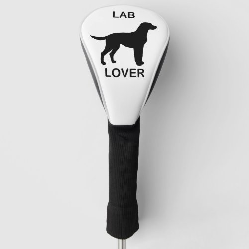 lab lover golf head cover