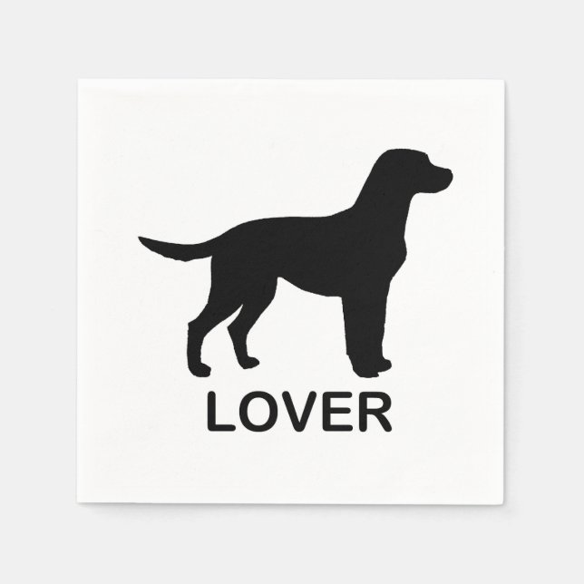 lab lover napkins (Front)