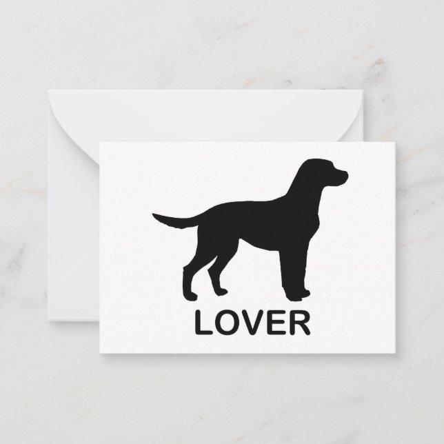 lab lover note card (Front)