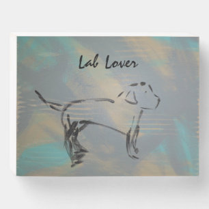 Lab Lover Wood Box