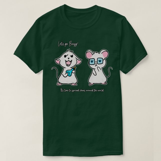 Lab Mice T-Shirt (Design Front)