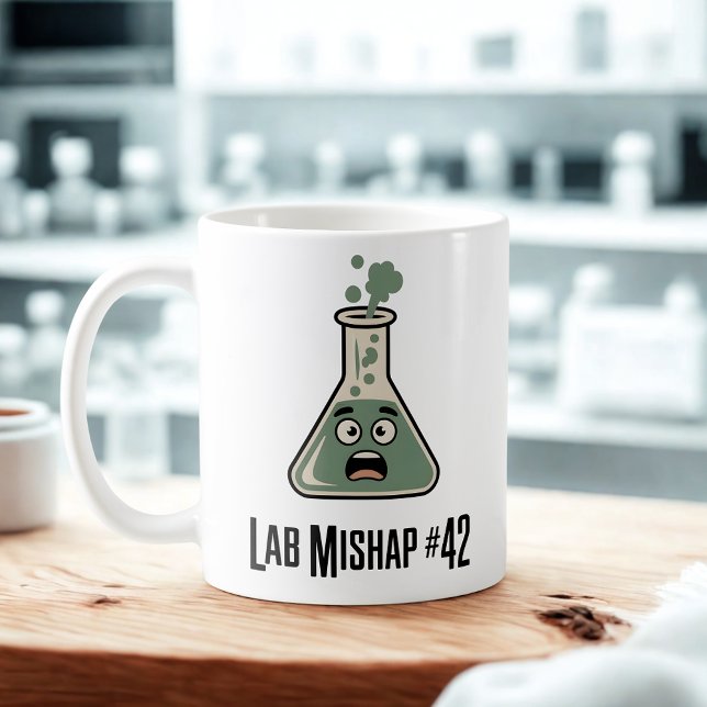 Lab Mishap #42 | Chemistry Chaos Design   Coffee Mug (Creator Uploaded)