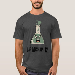 Lab Mishap #42 Funny Scientist Quote T-Shirt