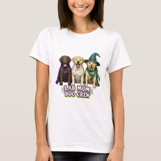 Lab Mom Boo Crew | Mom Lover Tee