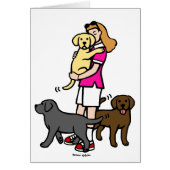 Lab Mom in the Pink Shirt 1 (Front)