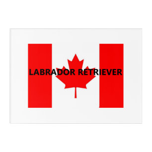 lab name Canadian-Flag Acrylic Print