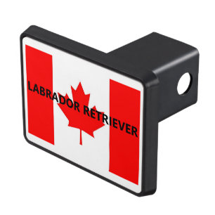 lab name Canadian-Flag Hitch Cover