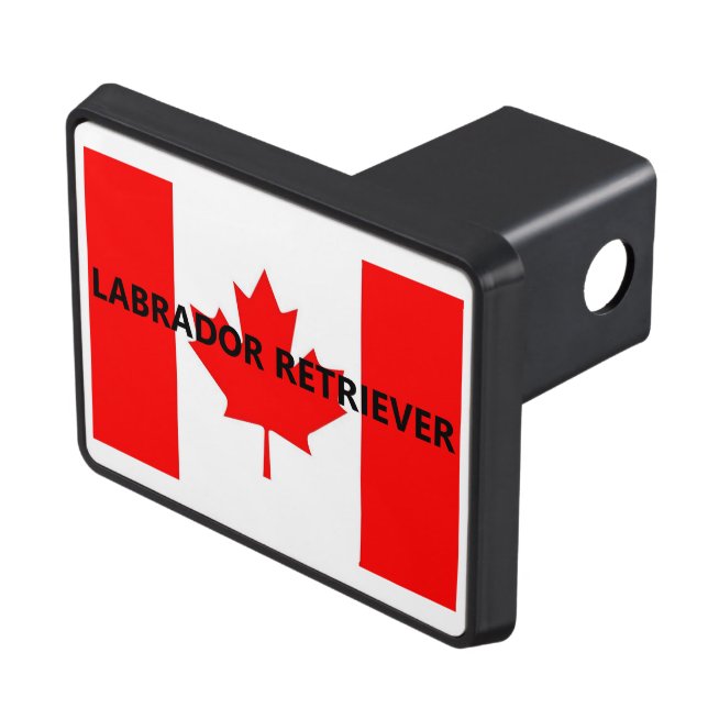 lab name Canadian-Flag Hitch Cover (Top Right)