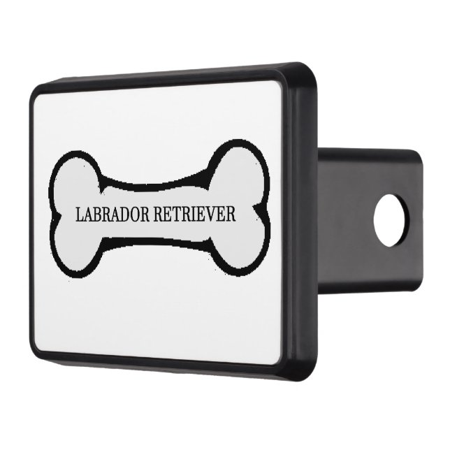lab name on bone hitch cover (Left)