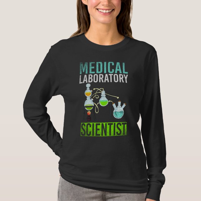 Lab Nerd Lab Rat Lab Technician Medical Laboratory T-Shirt (Front)