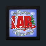 LAB PHLEBOTOMIST CHRISTMAS JEWELRY BOX<br><div class="desc">LAB PHLEBOTOMIST CHRISTMAS  BIG RED LAB ABREVIATION MERRY CHRISTMAS - Celebrate PHLEBOTOMY VENIPUNCTURIST BLOOD DRAW</div>