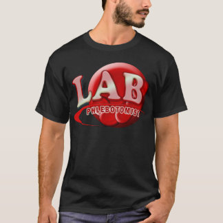 LAB PHLEBOTOMIST RBC LOGO T-Shirt