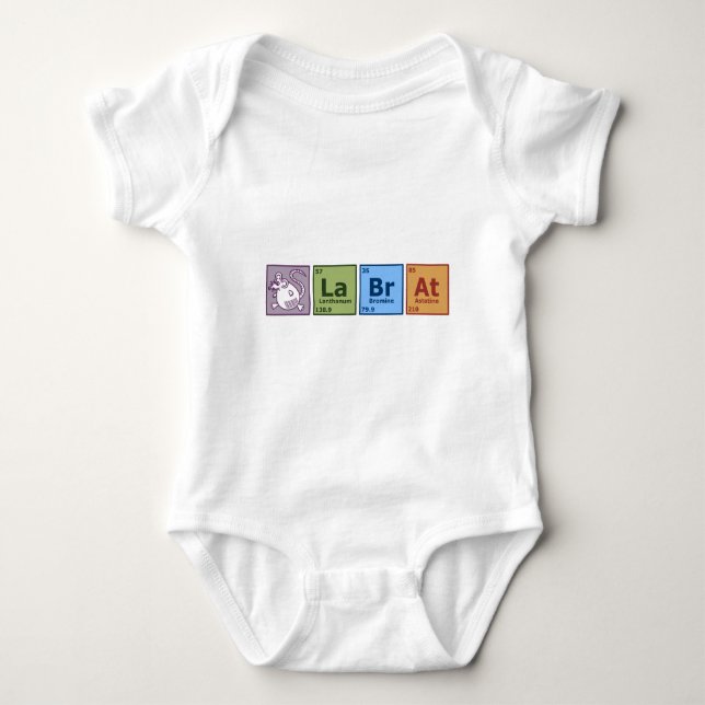 Lab Rat Baby Bodysuit (Front)
