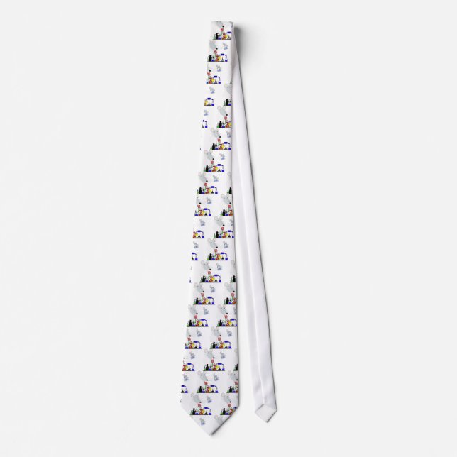 LAB RAT CHEMISTRY NECK TIE (Front)