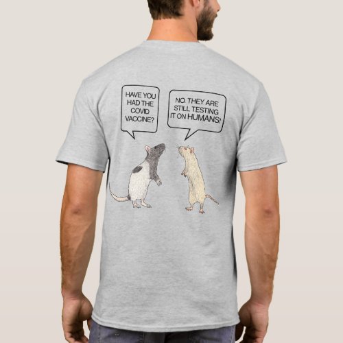 Lab Rat Covid Vaccine Funny T_Shirt