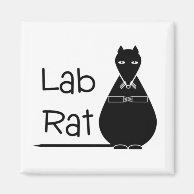 Lab Rat Magnet (Front)